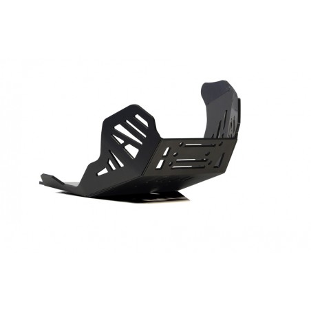 AXP Motorcycle skid plate compatible with fender HDPE HEPCO BECKER 8 MM 1123696001