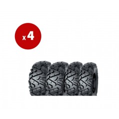 ART Set of sixteen tires TOP DOG (2X 25X8-12 + 2X 25X10-12) X4 3064943