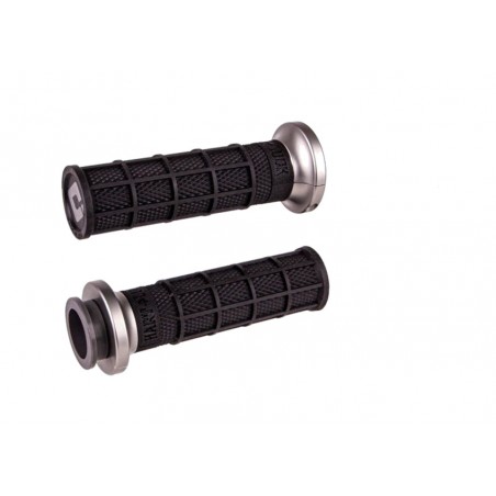 ODI Complete grip set with cable throttle V-TWIN HART-LUCK SIGNATURE TBW (08-) HARLEY DAVIDSON LOCK-ON 1116550002