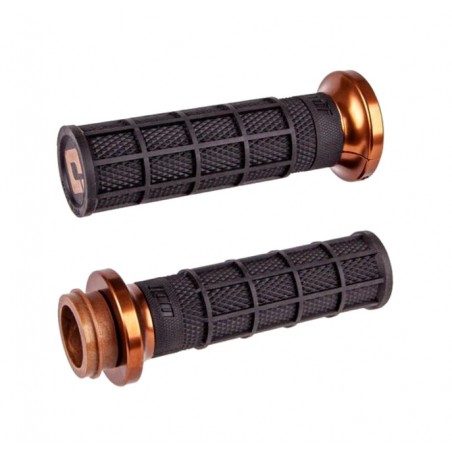 ODI Complete grip set with cable throttle V-TWIN HART-LUCK SIGNATURE TBW (08-) HARLEY DAVIDSON LOCK-ON 1116550003