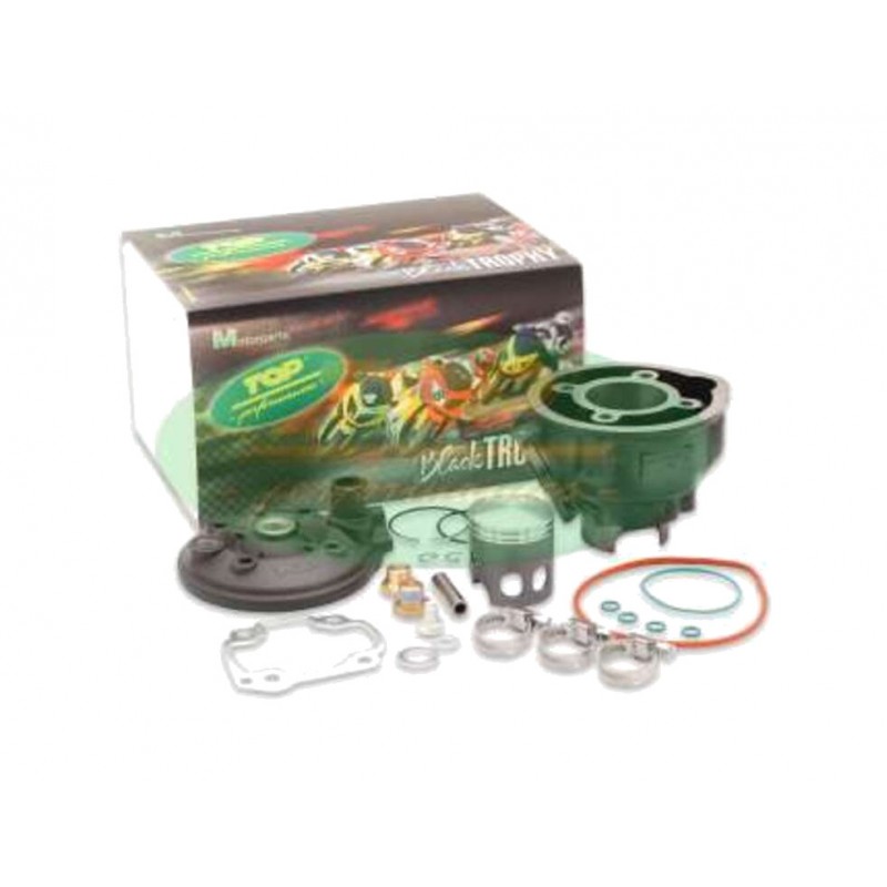TOP PERFORMANCES Iron cylinder kit 68CC Ø47MM C39,2MM - MINARELLI / YAMAHA HORIZONTAL LC TROPHY 1127349