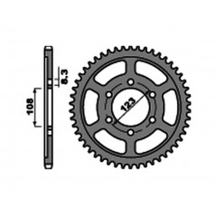 PBR Standard steel crown 4606 - PASO 428 1075367003