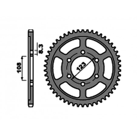 PBR Standard steel crown 4606 - PASO 428 1075367003