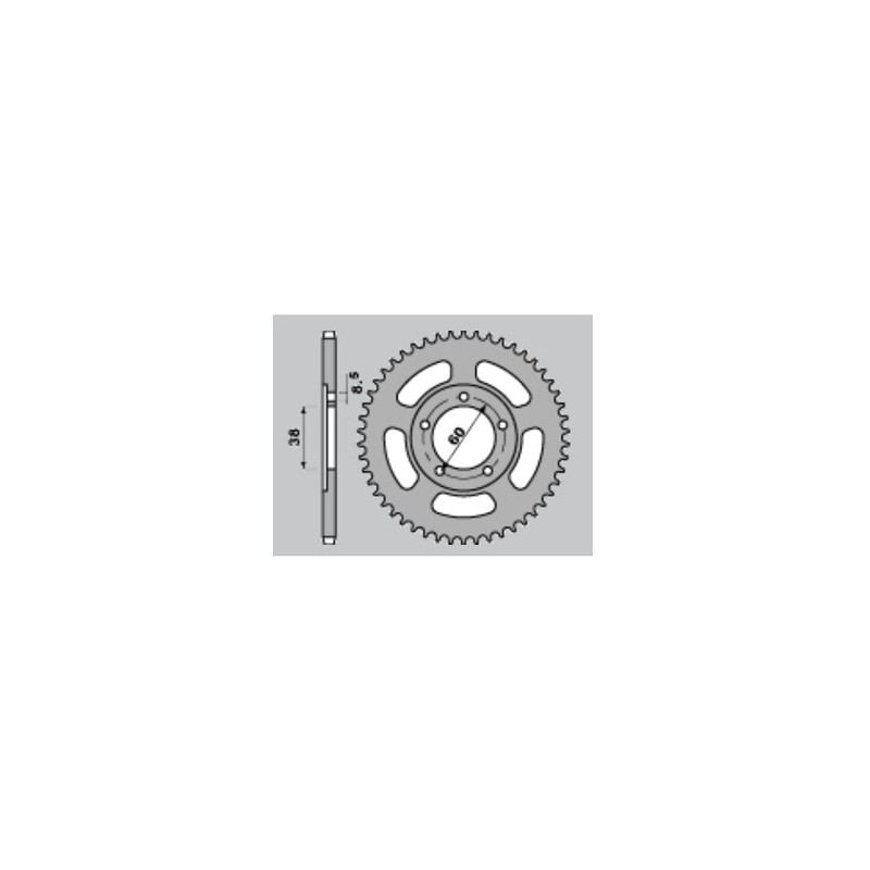 PBR Standard steel crown 4431 - 420 C45 1125396001