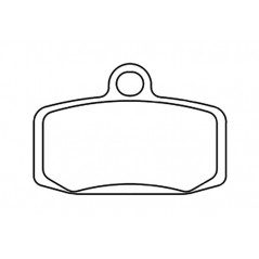 CL BRAKES Sintered brake pad set 1228MX10 1048274