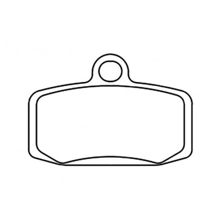 CL BRAKES Sintered brake pad set 1228MX10 1048274