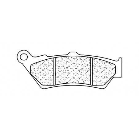 CL BRAKES Sintered brake pad set 2396RX3 1048315