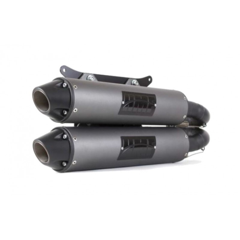 HMF Silenciador de acero inoxidable cepillado para vehículo todoterreno PERFORMANCE SERIES 1073881