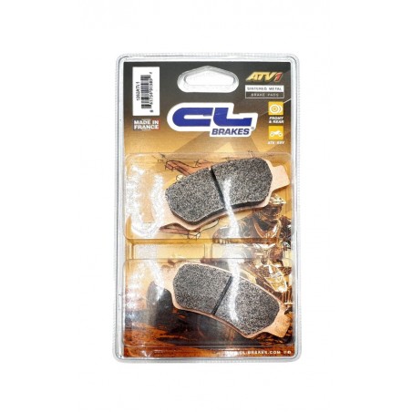 CL BRAKES PASTILLAS DE FRENO SINTERIZADAS C1262ATV1 ATV 1121990