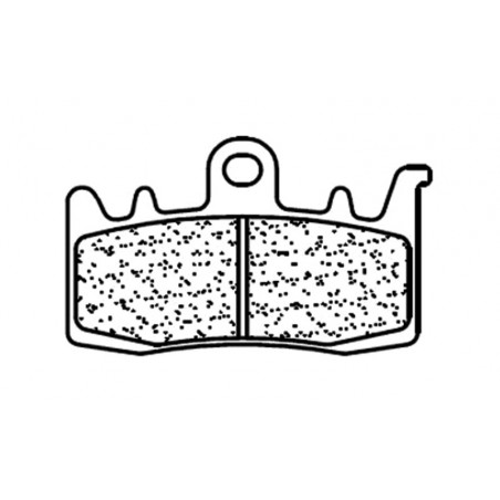 CL BRAKES SINTERED BRAKE PADS 1232RX3 STREET 1122651