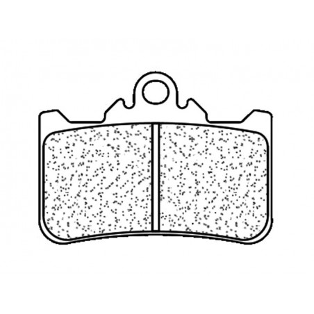 CL BRAKES Sintered brake pad set 1276A3+ 1123596