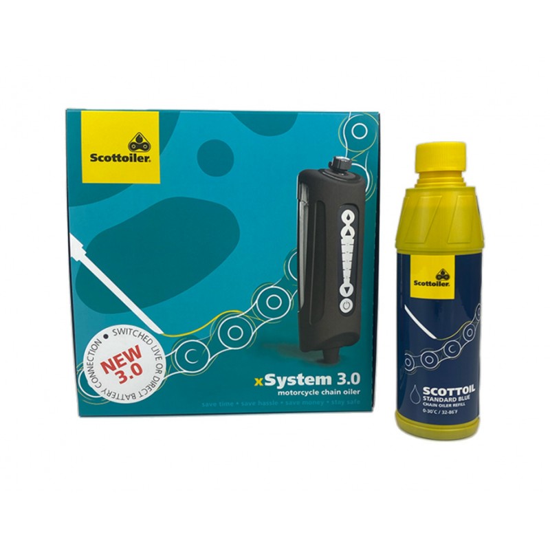 SCOTTOILER Chain lubrication system with standard lubricant XSYSTEM 3.0 - 250ML 1125564