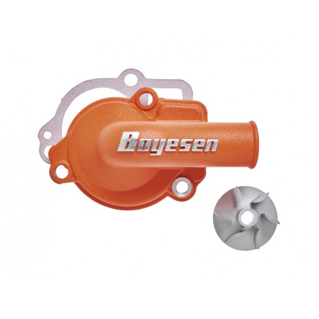 BOYESEN Water pump cover with propeller SUPERCOOLER 1126993003