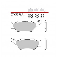 BREMBO PASTILLAS DE FRENO SINTERIZADAS 07KS07SA 1127033