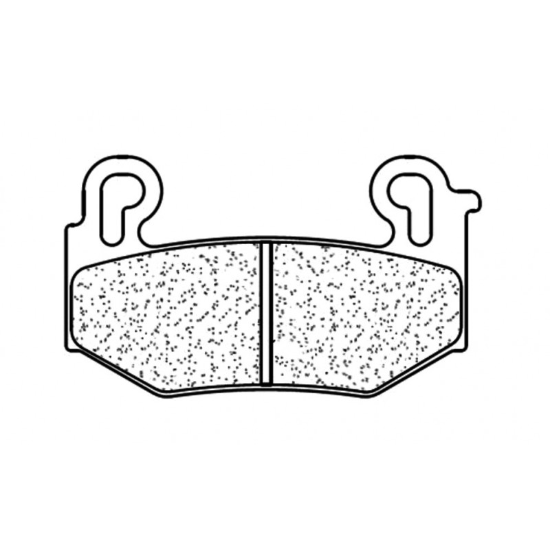 CL BRAKES SINTERED BRAKE PADS 1280XBK5 1127056