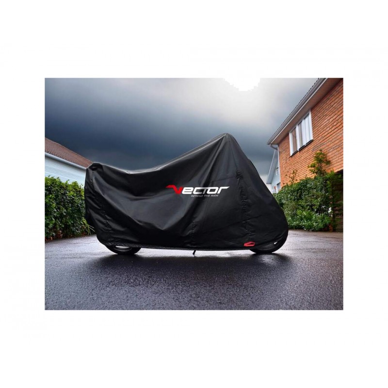 VECTOR Waterproof protective cover for motorcycle or scooter with large screen H2O 1130173002VAR