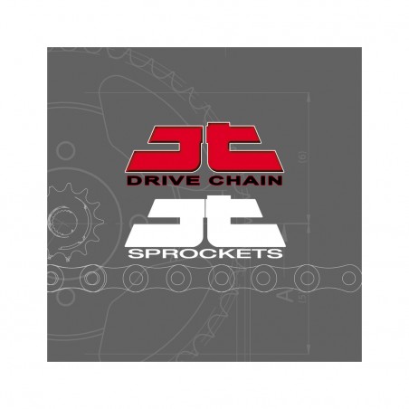 JT DRIVE CHAIN Super-reinforced kit with standard crown JT/JT 525Z3 14/44 3065030