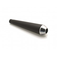 V PARTS Universal style silencer SERIES MEGATON NEGRO/TAPA NO HOMOLOGADO VINTAGE 76021385BW
