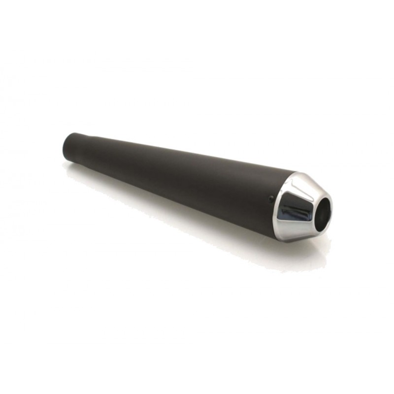 V PARTS Universal style silencer SERIES MEGATON NEGRO/TAPA NO HOMOLOGADO VINTAGE 76021385BW