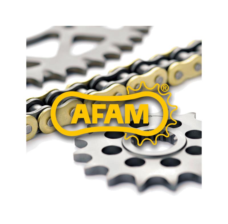 AFAM Kit de cadena super-reforzado con piñón estándar 520XSR 43/14 - 16606 3065057