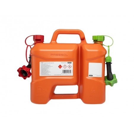 recipiente de combustível combinado 5l + 3l