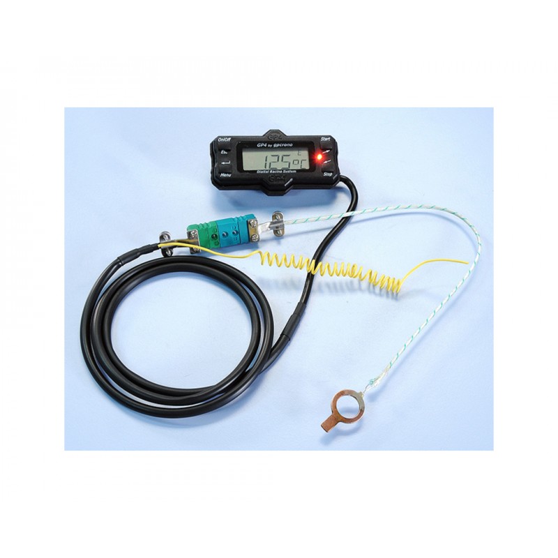 POLINI Tacómetro digital con contador de horas y sensor termopar bujía 1129132