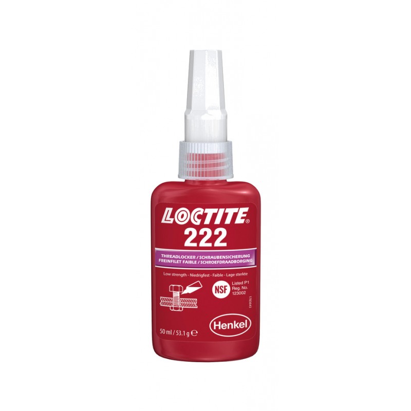 LOCTITE Fijador de roscas baja resistencia 222 50ML 1130374