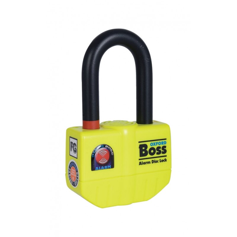 OXFORD Candado con cadena y alarma BOSS ALARM 12MM X 1.2M 1138512