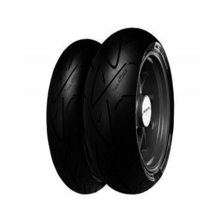 CONTINENTAL Pack de neumáticos delantero y trasero CONTISPORTATTACK 120/70 ZR 17 + 180/55 HYPERSPORT 3032337
