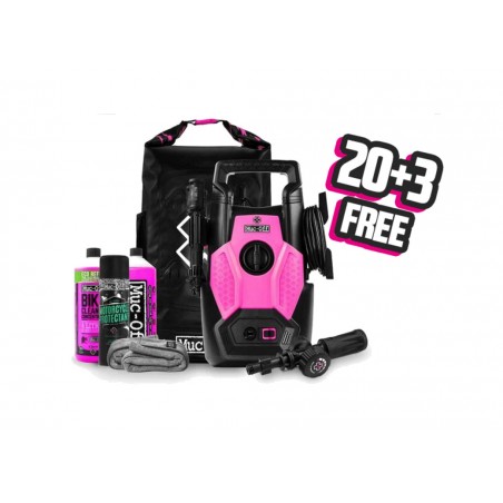 MUC-OFF Kit de lavado a presión para moto PACK 20 UDS + 3 FREE 3065210