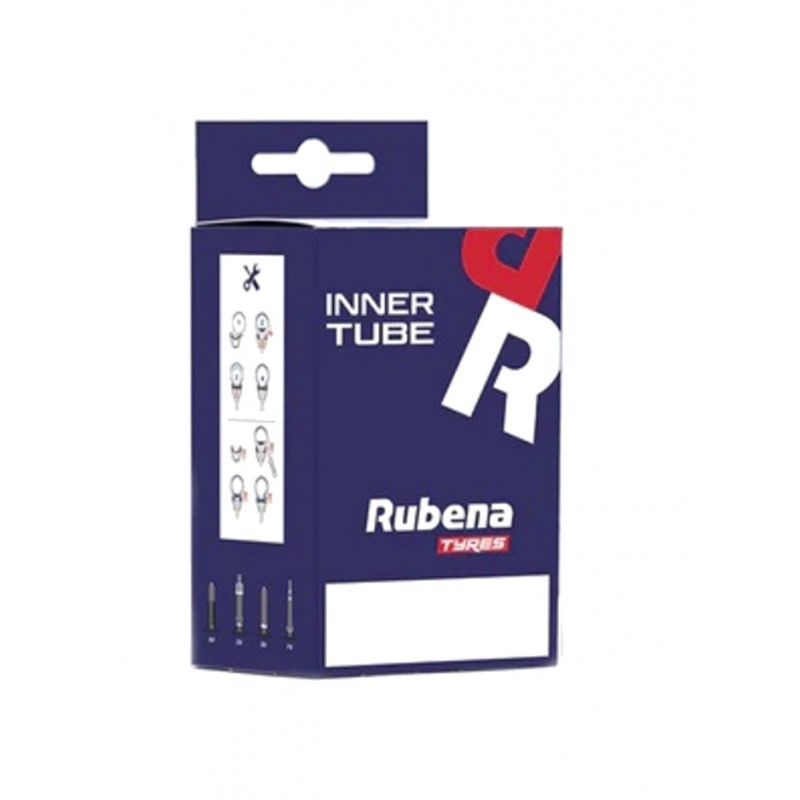 RUBENA Curved replacement camera suitable for electric scooters 10X1,75X2 VÁLVULA SV9045 45º 1123925