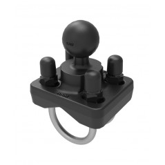 RAM Base esférica con doble sujeción en u para perfiles tamaño b MOUNTS 1" A 1,25" - 1125866