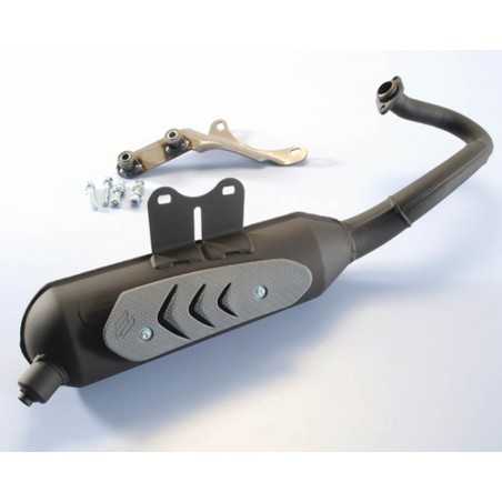 Tube, exhaust tubarro polini steel black original homologous  0309