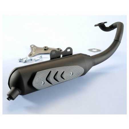 Tube, exhaust tubarro polini steel black original homologous  0312