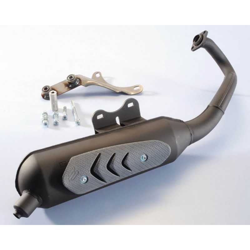 Tube, exhaust tubarro polini steel black original homologous  0313