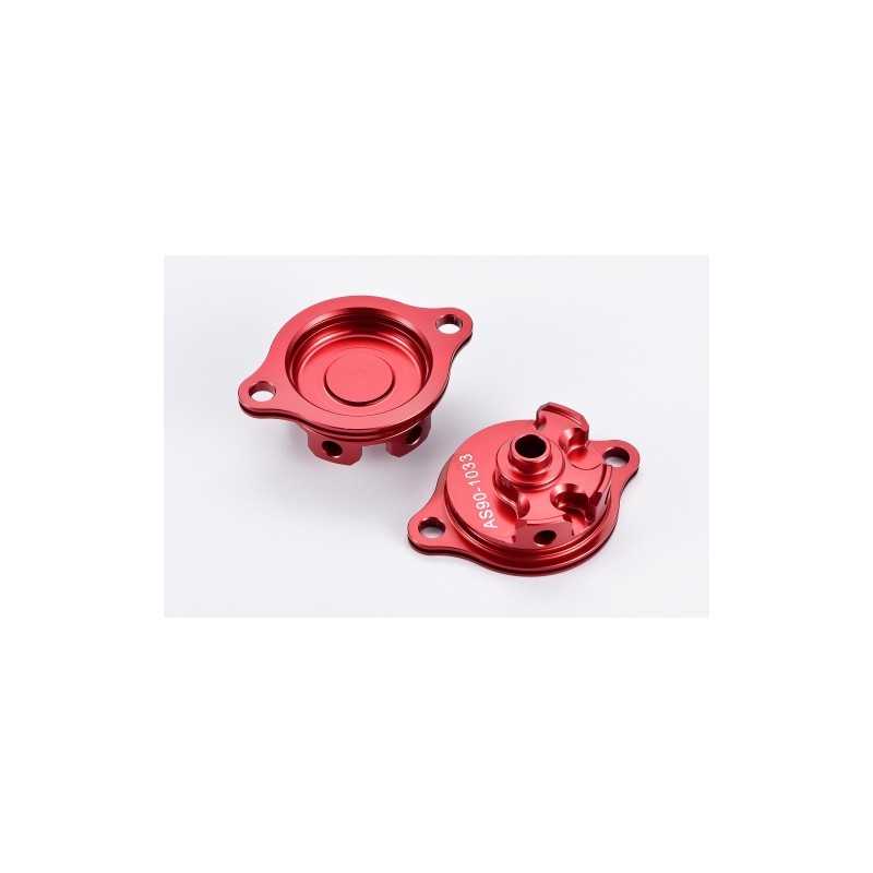 Oil filter cover  rojo Honda