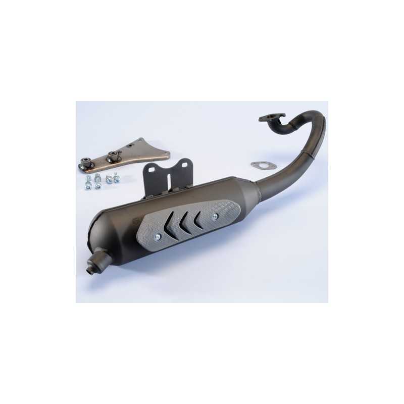 Tube, exhaust tubarro polini steel black original homologous  0318