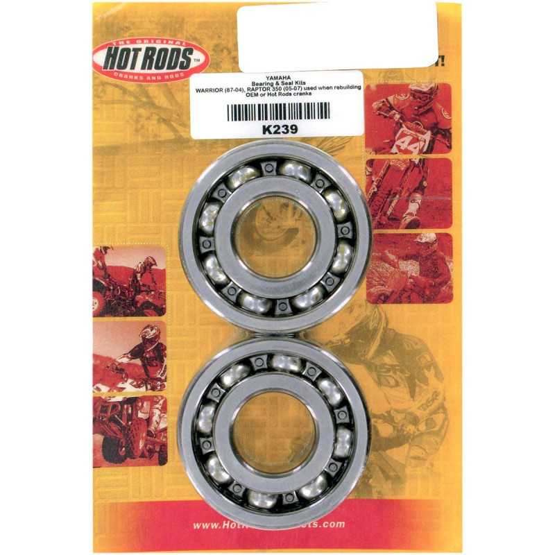 Crankshaft bearings and seals  K239