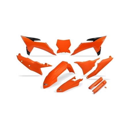 UFO Complete plastic kit with fork protectors OEM COLOR 1129632002