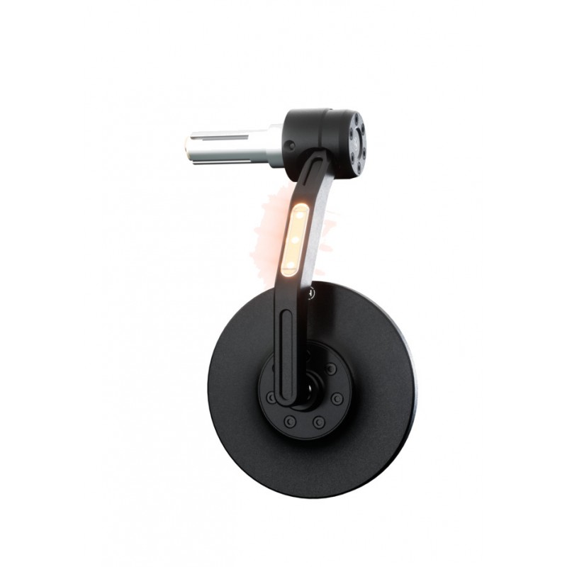 HIGHSIDER Handlebar-end rearview mirror with LED turn signal CONERO EDITION 1140887