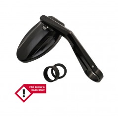 HIGHSIDER Handlebar end rearview mirror with milled grooves SMART FERRARA 1140955