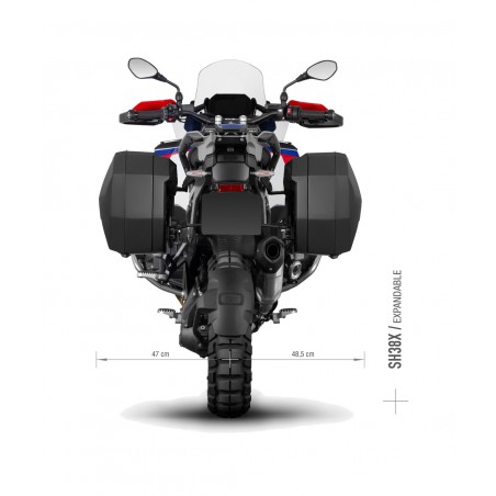 SHAD LATERAL BAGS SUPPORTS, ANCHORS, SETTINGS 3P SYSTEM W0RG15IF