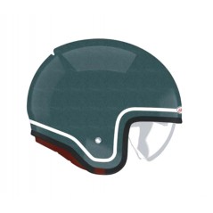 BELL Casco integral con diseño clásico y acabado brillante TX501 - CLASSIC GLOSS EMERALD 8009628001VAR