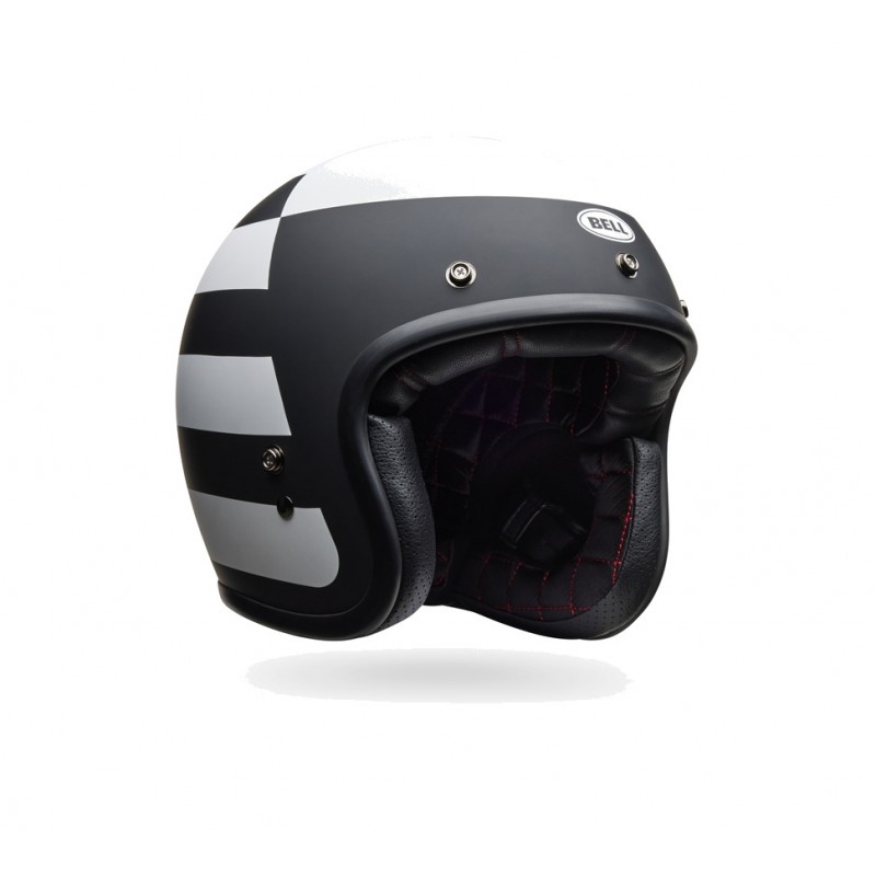 BELL Classic helmet with matte finish CUSTOM 500 - PARLOR JET 8009629001VAR