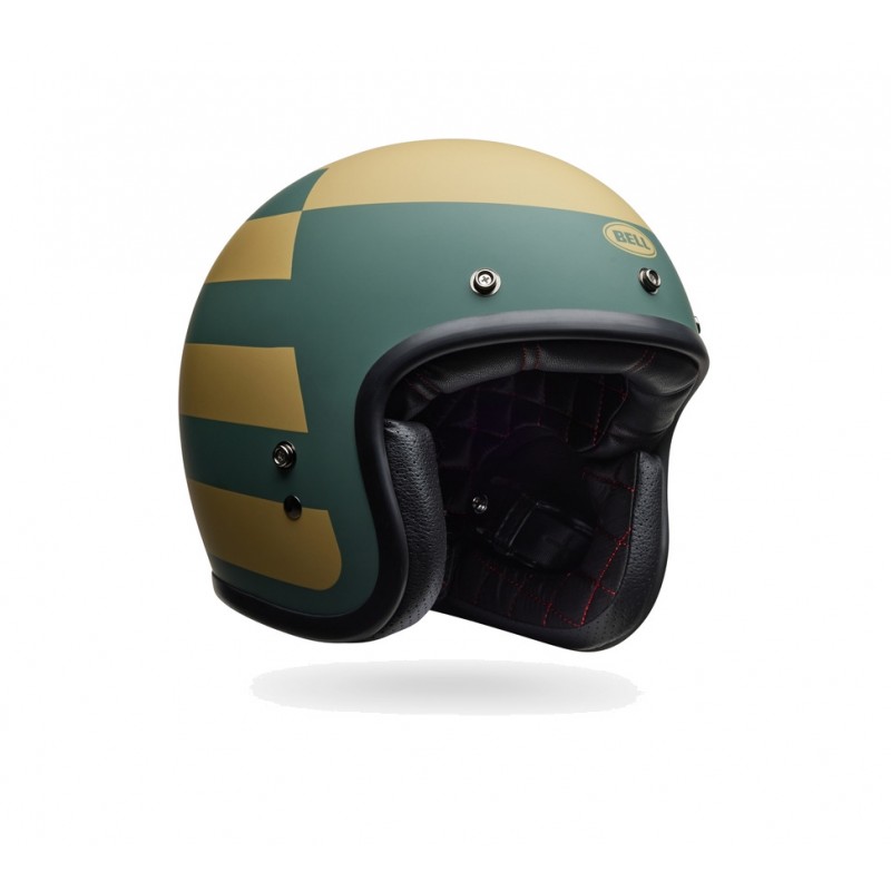 BELL Classic helmet with matte finish CUSTOM 500 - PARLOR JET 8009629005VAR