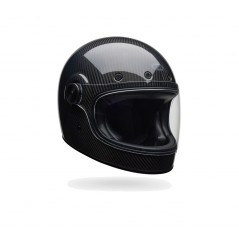 BELL Retro-style full-face helmet in carbon fiber with visor BULLITT GT - GLOSS 8009644007VAR