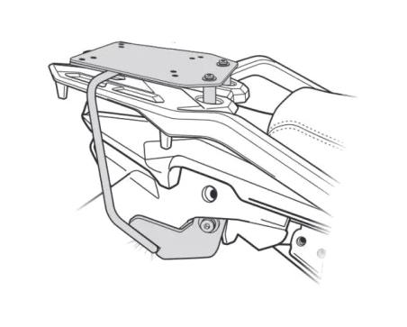 SHAD Fijación Top Master para Anclaje de Maleta en Moto S0VS83ST