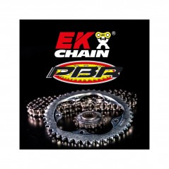 EK CHAIN Transmission kit with chain, sprocket and standard crown for motorcycles EK/PBR 520SRX2 13/50 3065812