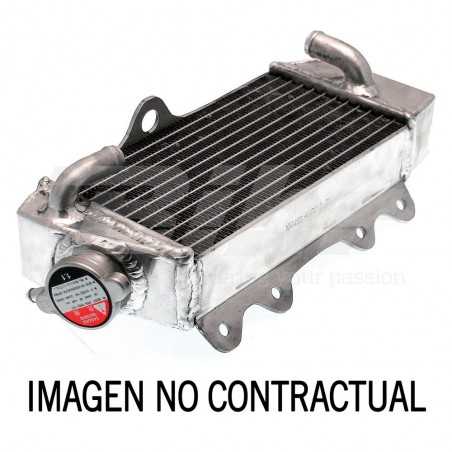 Standard welded aluminum radiator left side