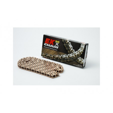 EK CHAIN Cadena para motocicleta con retenes 520ZVX3 NX RING 520 1129881013